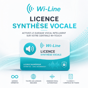 Licence Synthèse vocale Wi-Touch